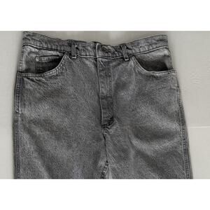 Vintage Lee Jeans Mens 36x34 Union USA Gray Stone Wash Straight Leg 80s 90's
